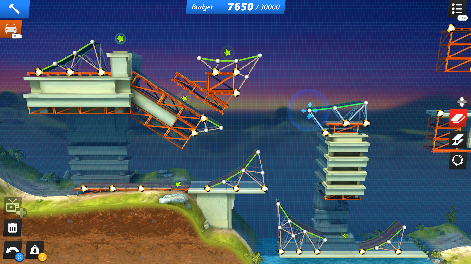 Bridge Constructor Stunts screenshot