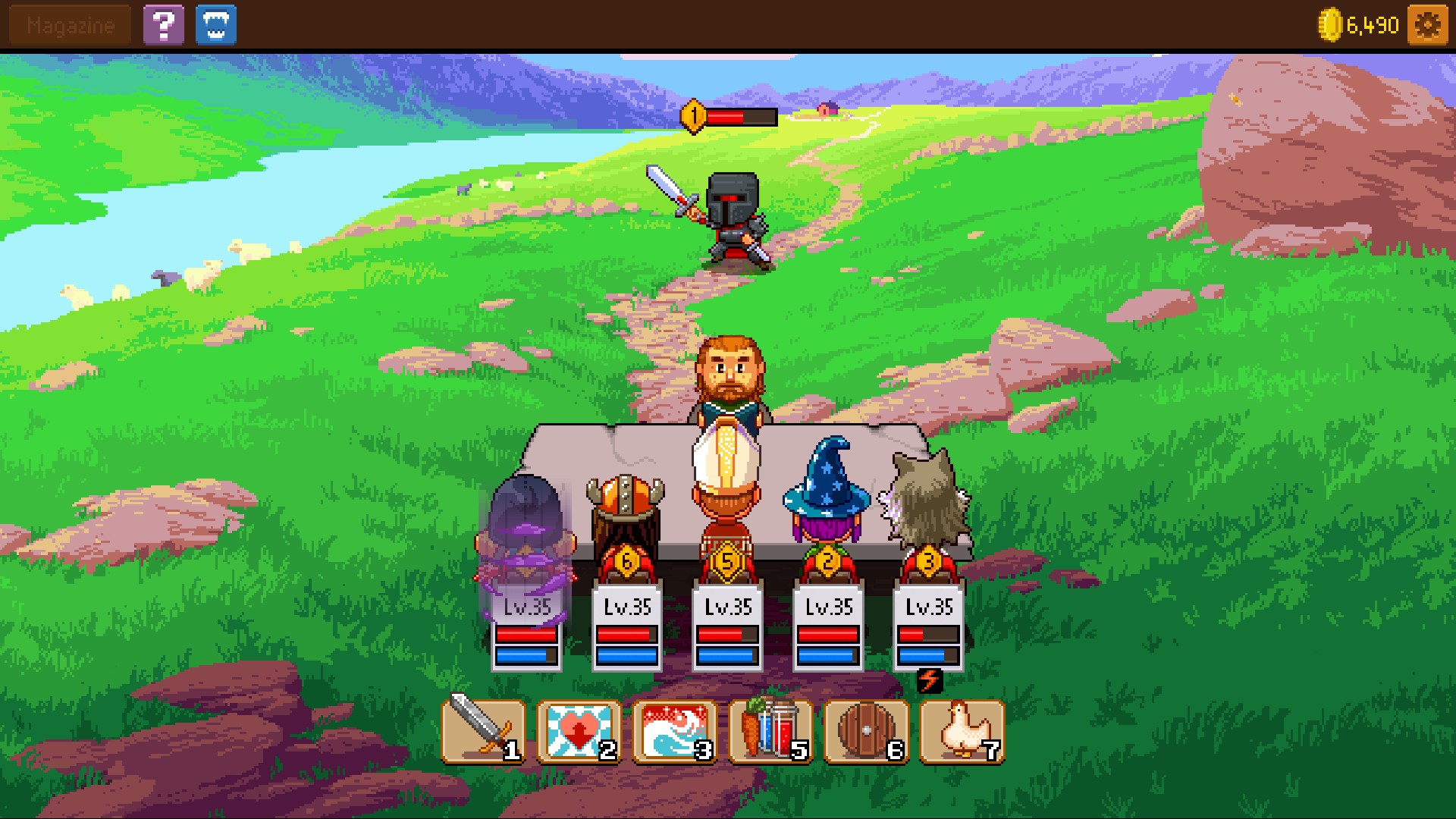Knights of Pen and Paper 2 - Here Be Dragons screenshot