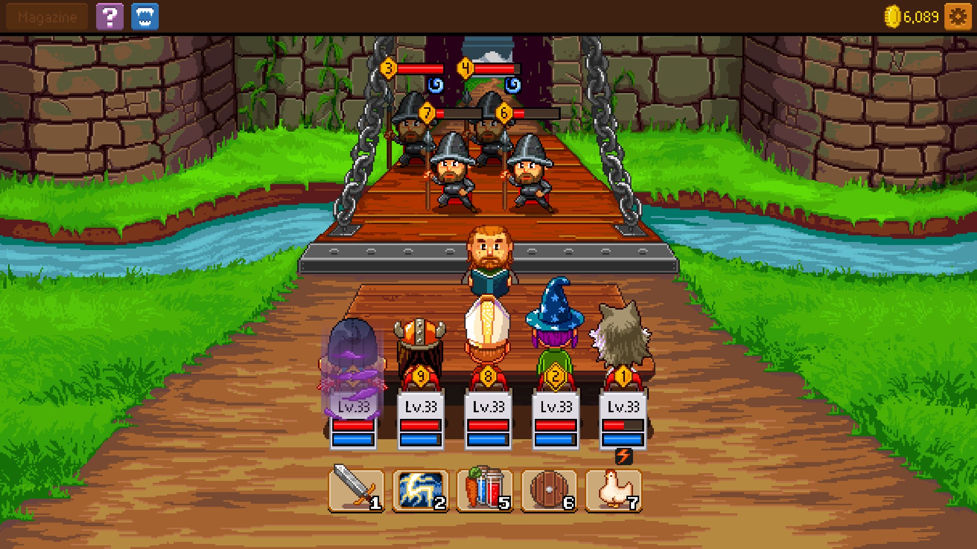 Knights of Pen and Paper 2 - Here Be Dragons screenshot