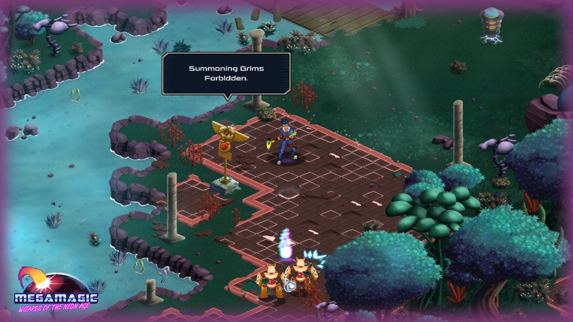 Megamagic: Wizards of the Neon Age screenshot