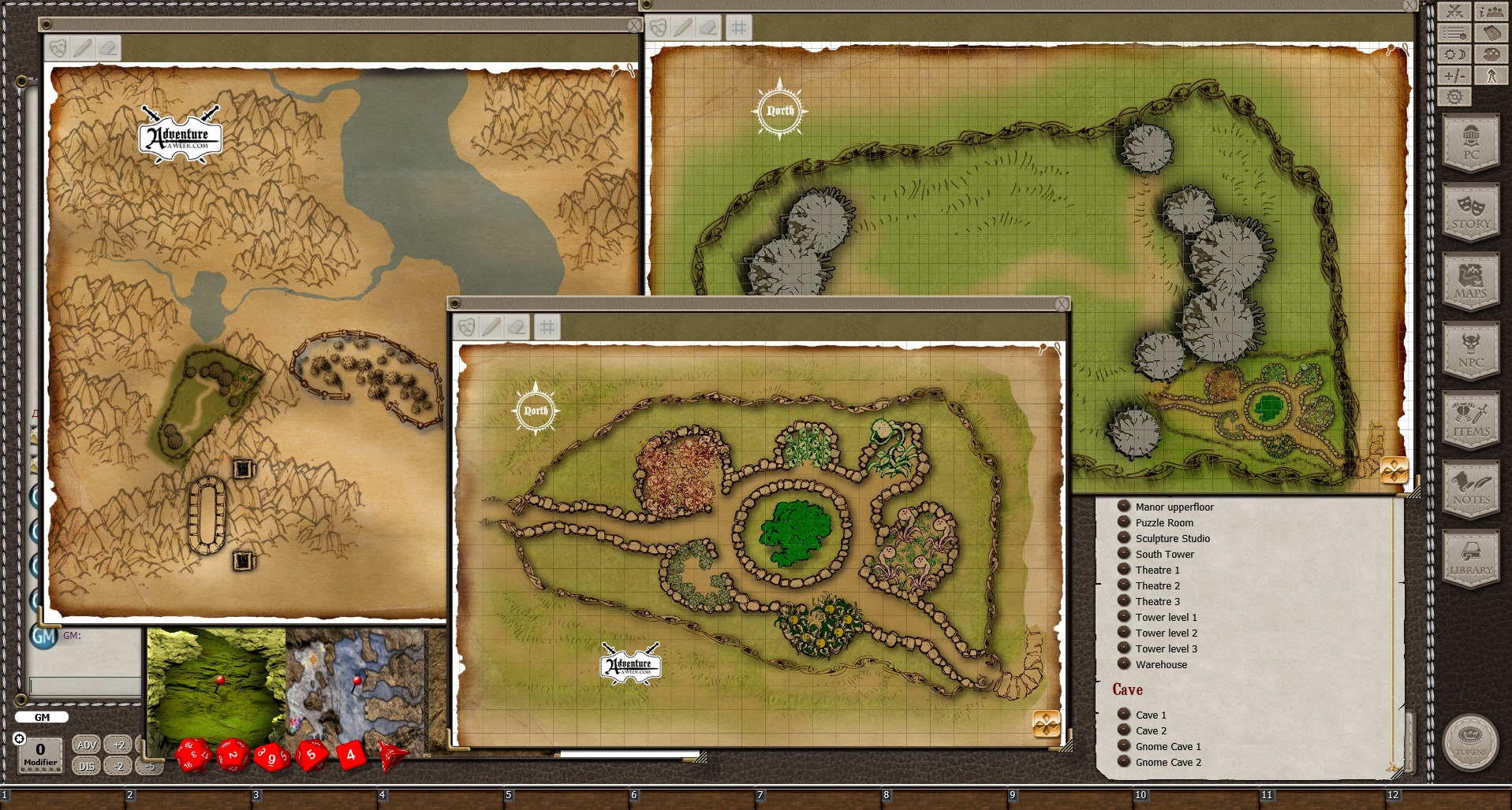 Fantasy Grounds - AAW Map Pack Vol 2 screenshot