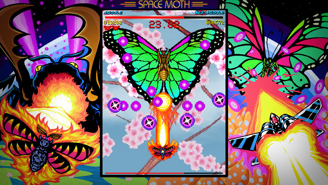 Space Moth DX screenshot