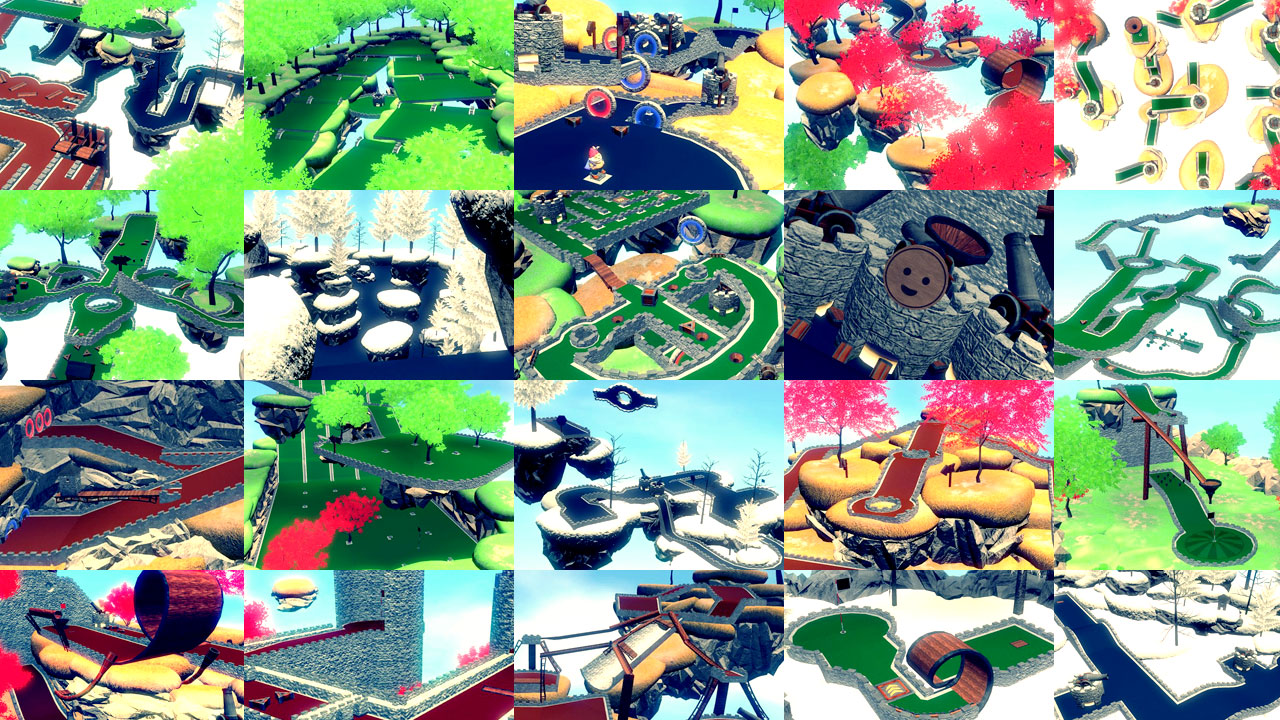 Cloudlands : VR Minigolf screenshot