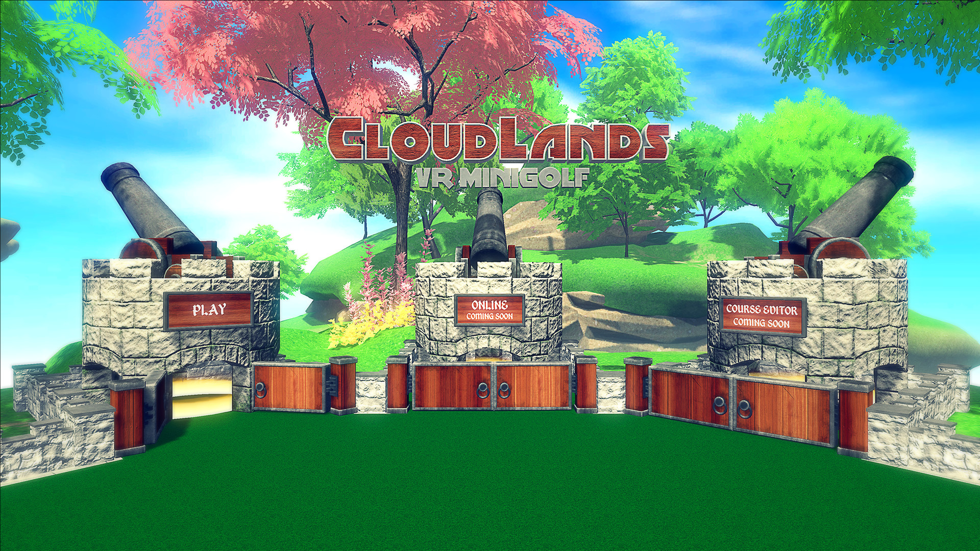Cloudlands : VR Minigolf screenshot