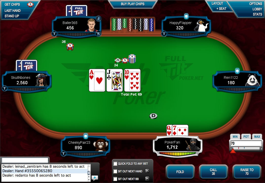 Full Tilt Poker screenshot