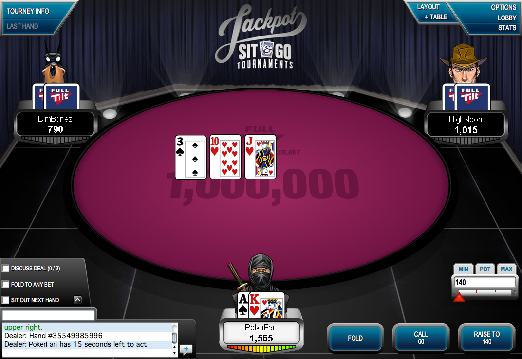 Full Tilt Poker screenshot