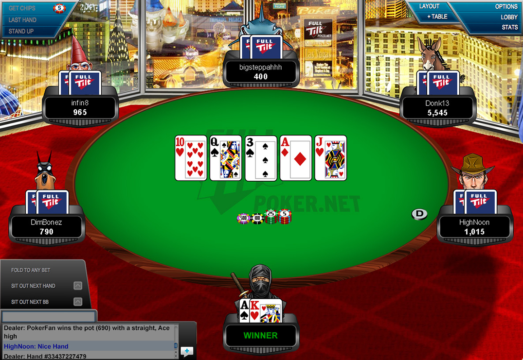 download full tilt poker net