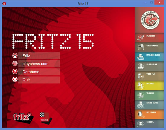FritzChess 15 screenshot