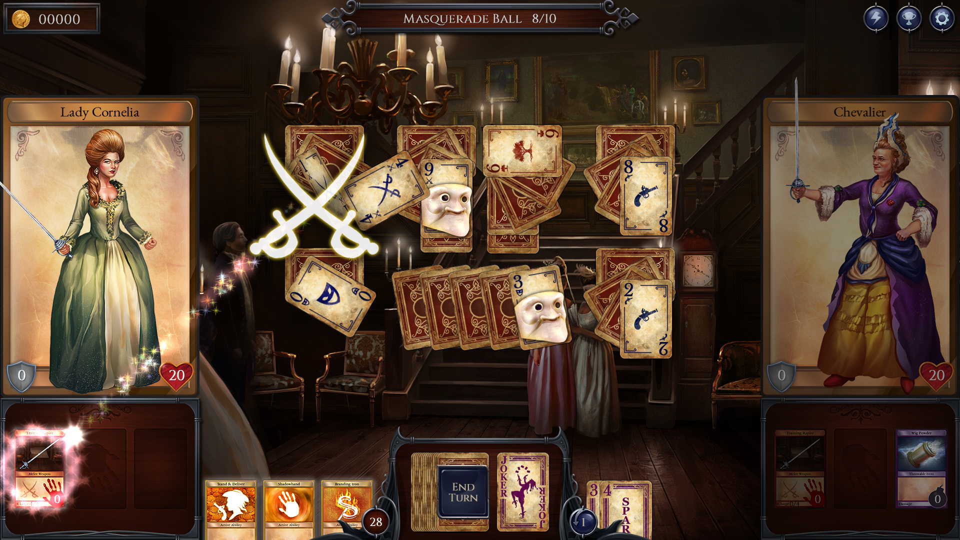 Shadowhand: RPG Card Game screenshot
