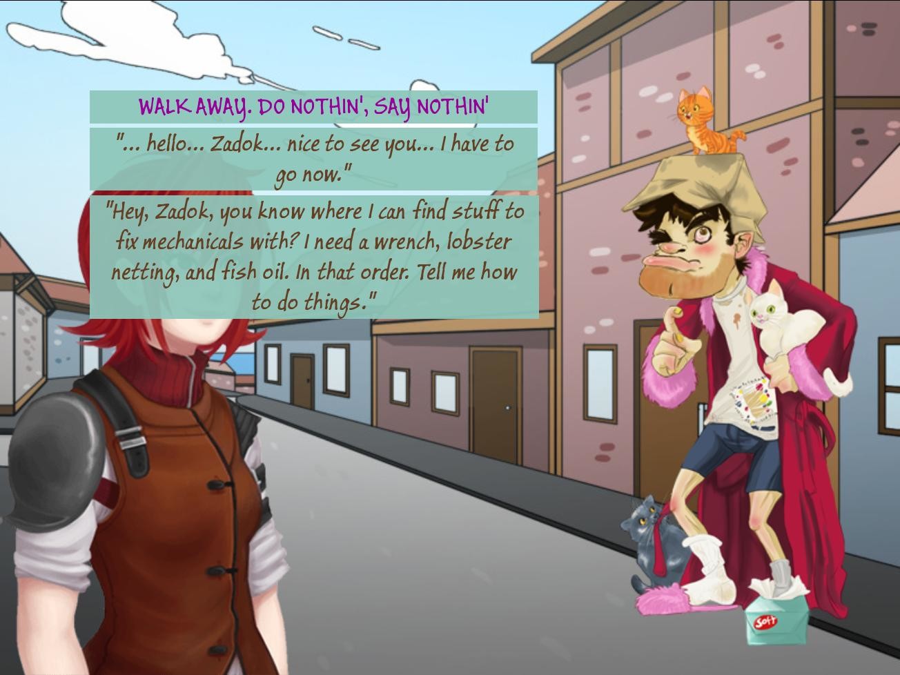 Army of Tentacles: (Not) A Cthulhu Dating Sim screenshot