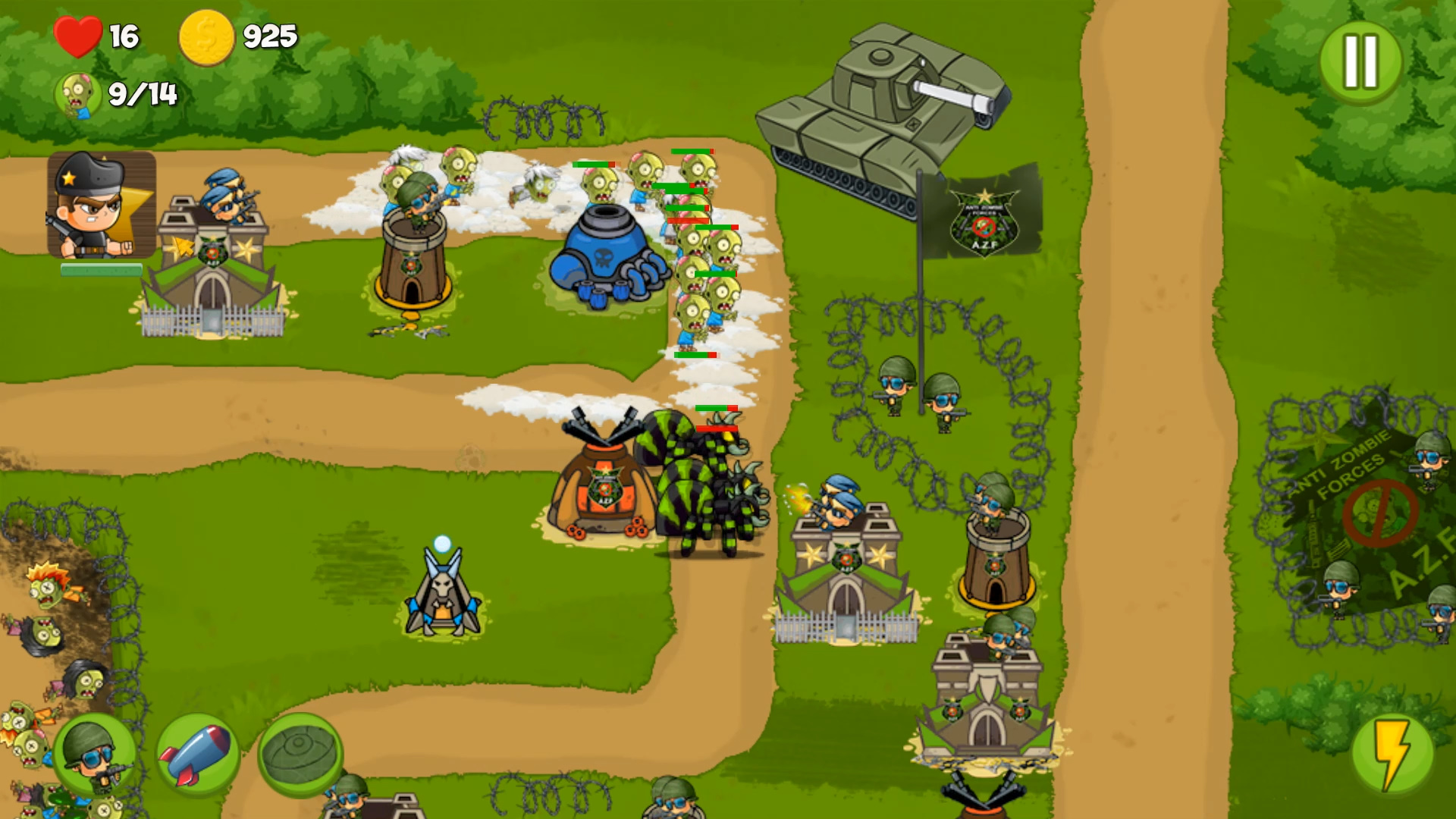 Zombie Wars: Invasion screenshot