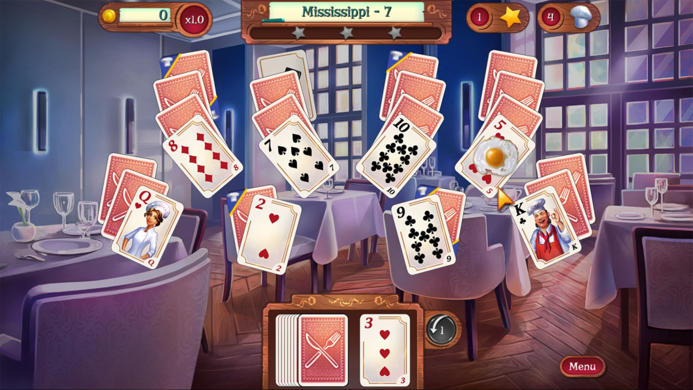 Chef Solitaire: USA screenshot