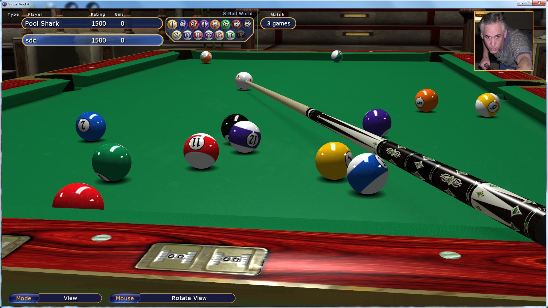 Virtual Pool 4 Multiplayer screenshot