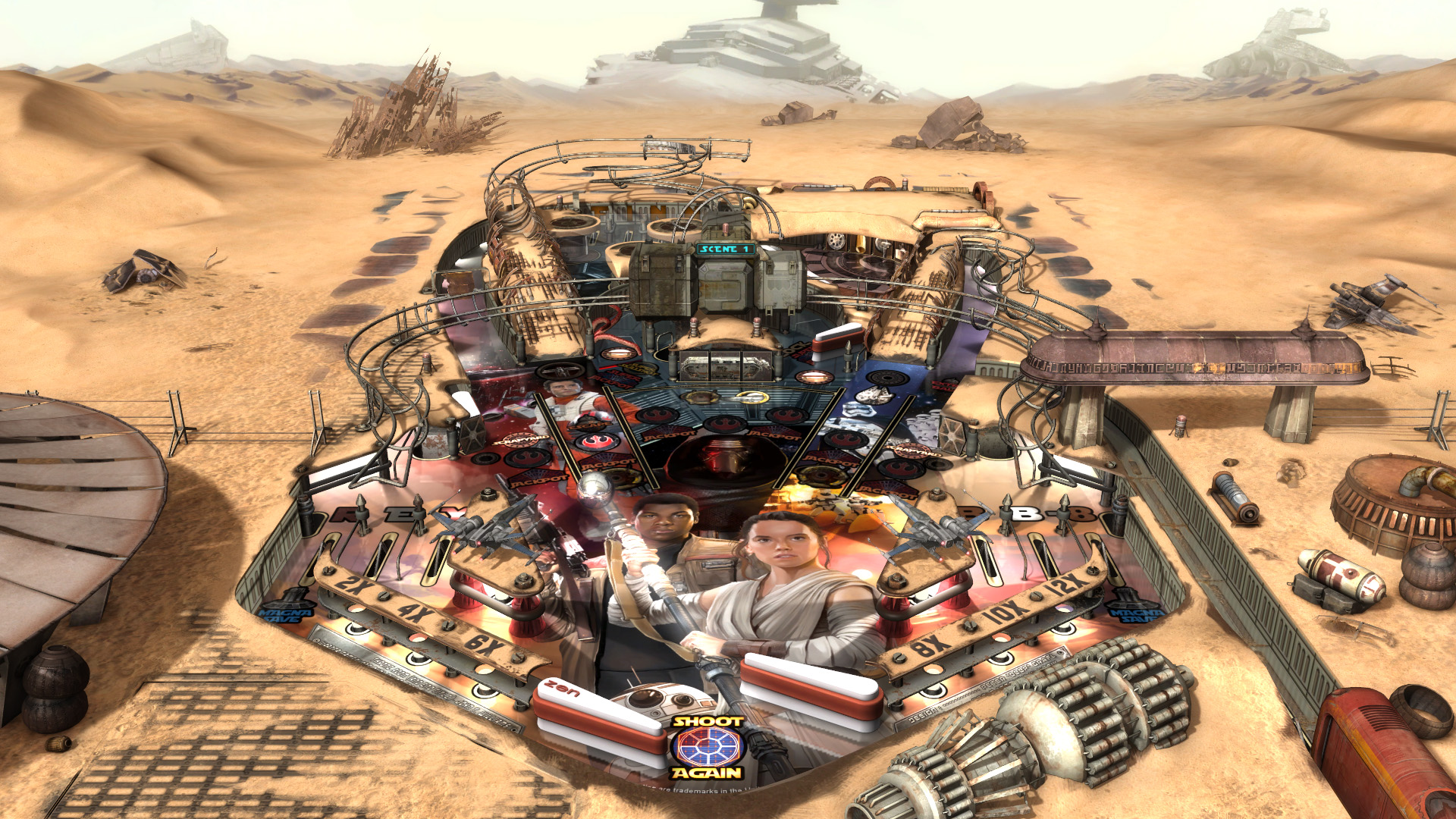 Pinball FX2 - Star Warsâ„¢ Pinball: The Force Awakensâ„¢ Pack screenshot