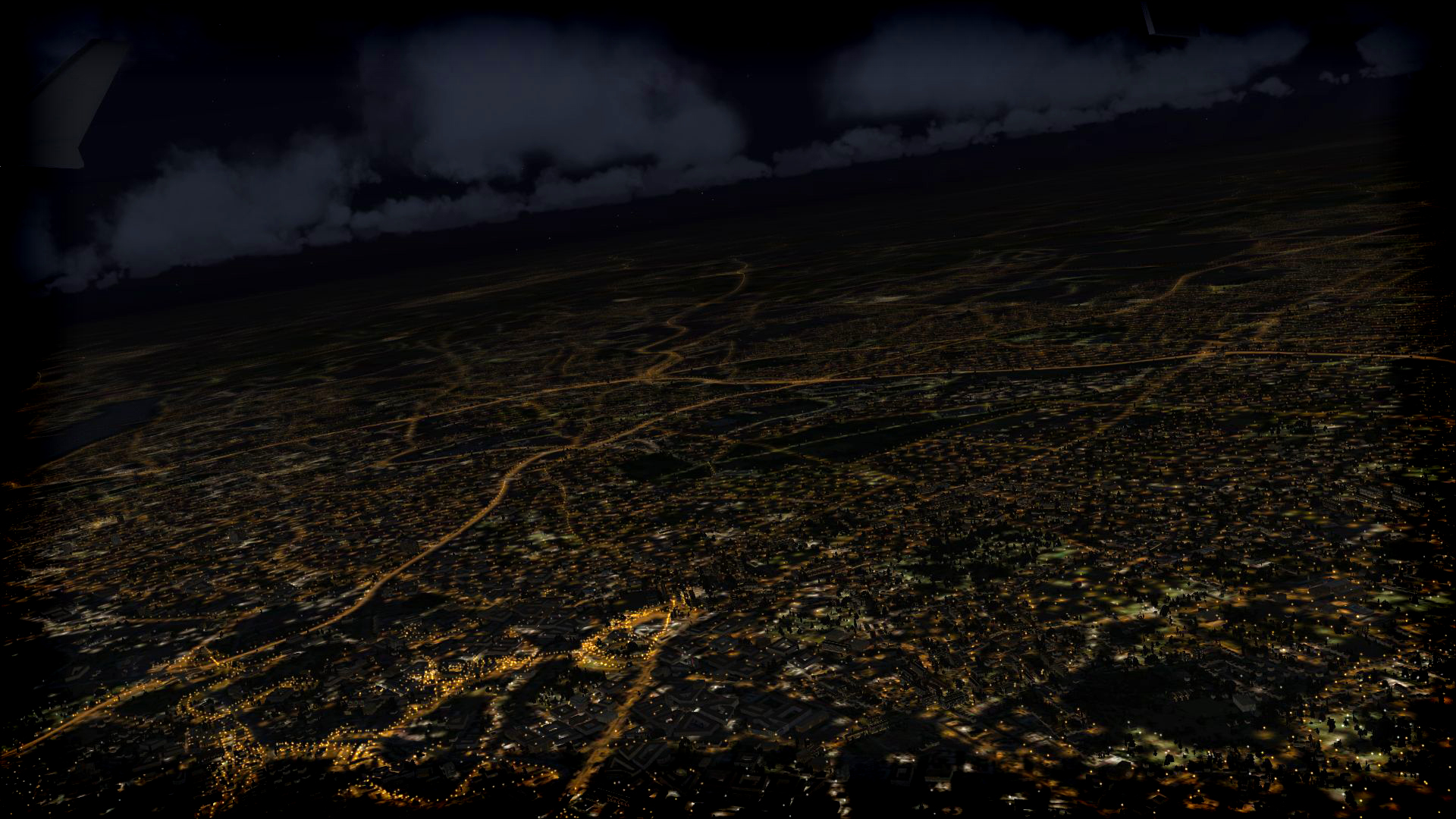 FSX Steam Edition - Night Environment: British Isles Add-On screenshot