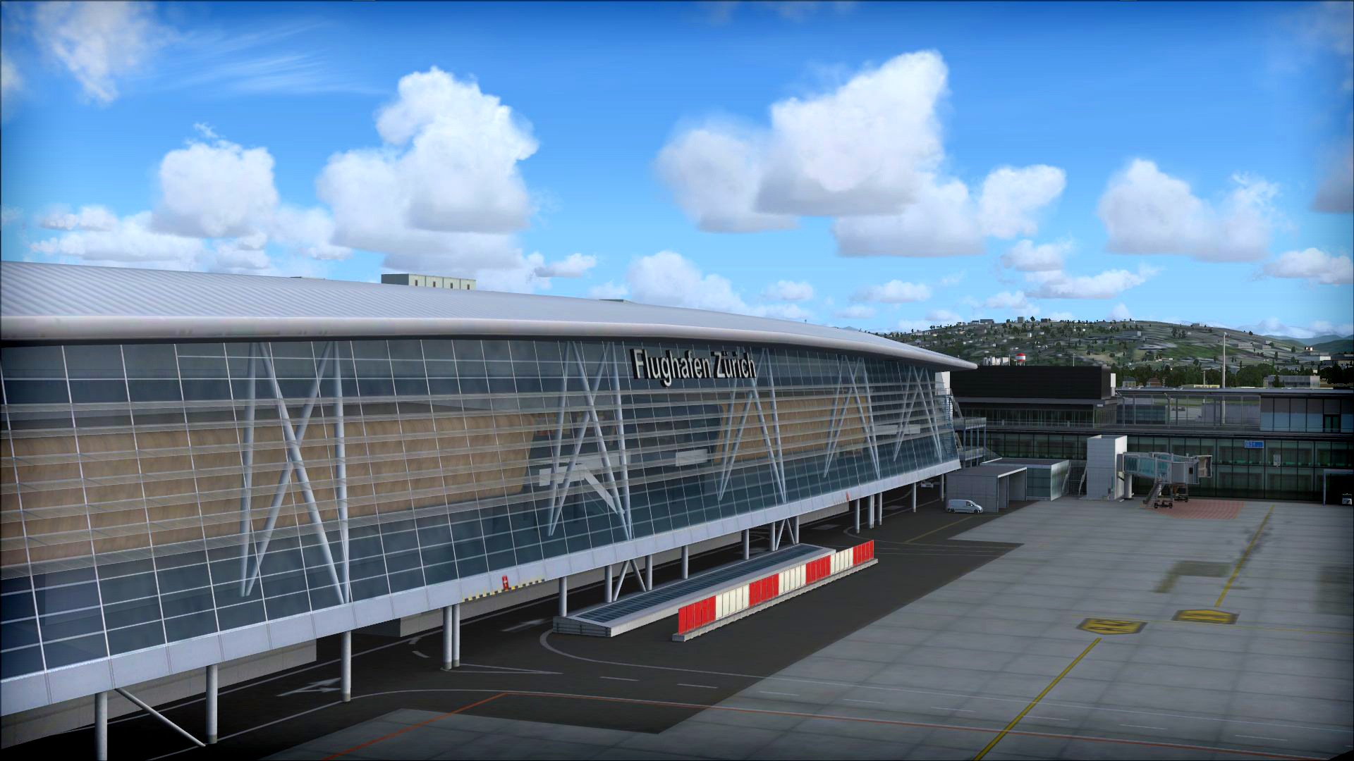 FSX: Steam Edition - Zurich Airport Add-On screenshot