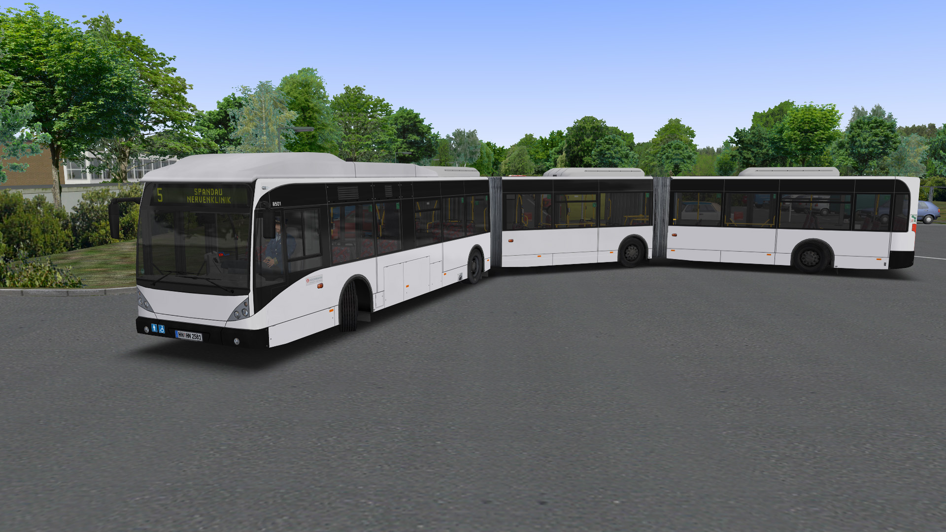 OMSI 2 Add-On Doppelgelenkbus AGG 300 screenshot
