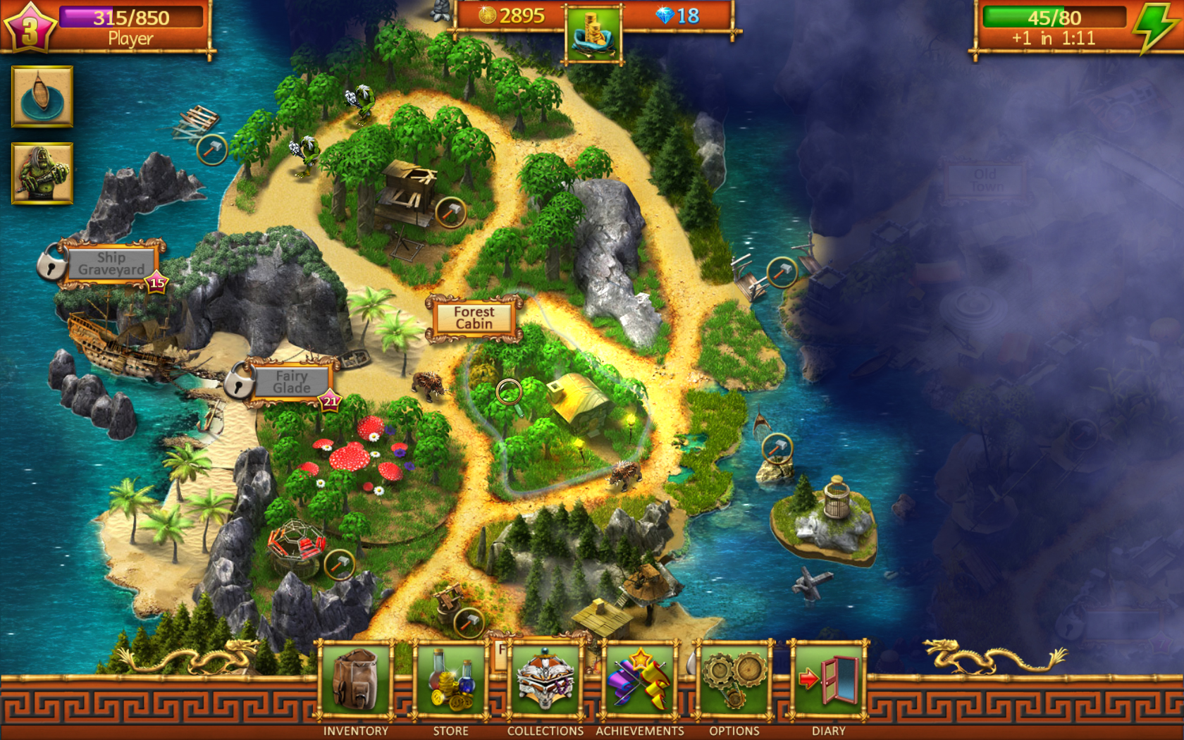 Lost Lands: Mahjong screenshot