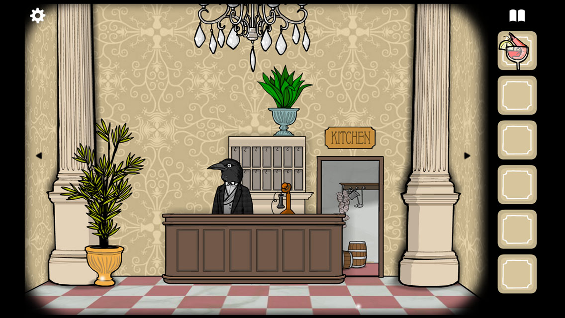 order of rooms in rusty lake hotel