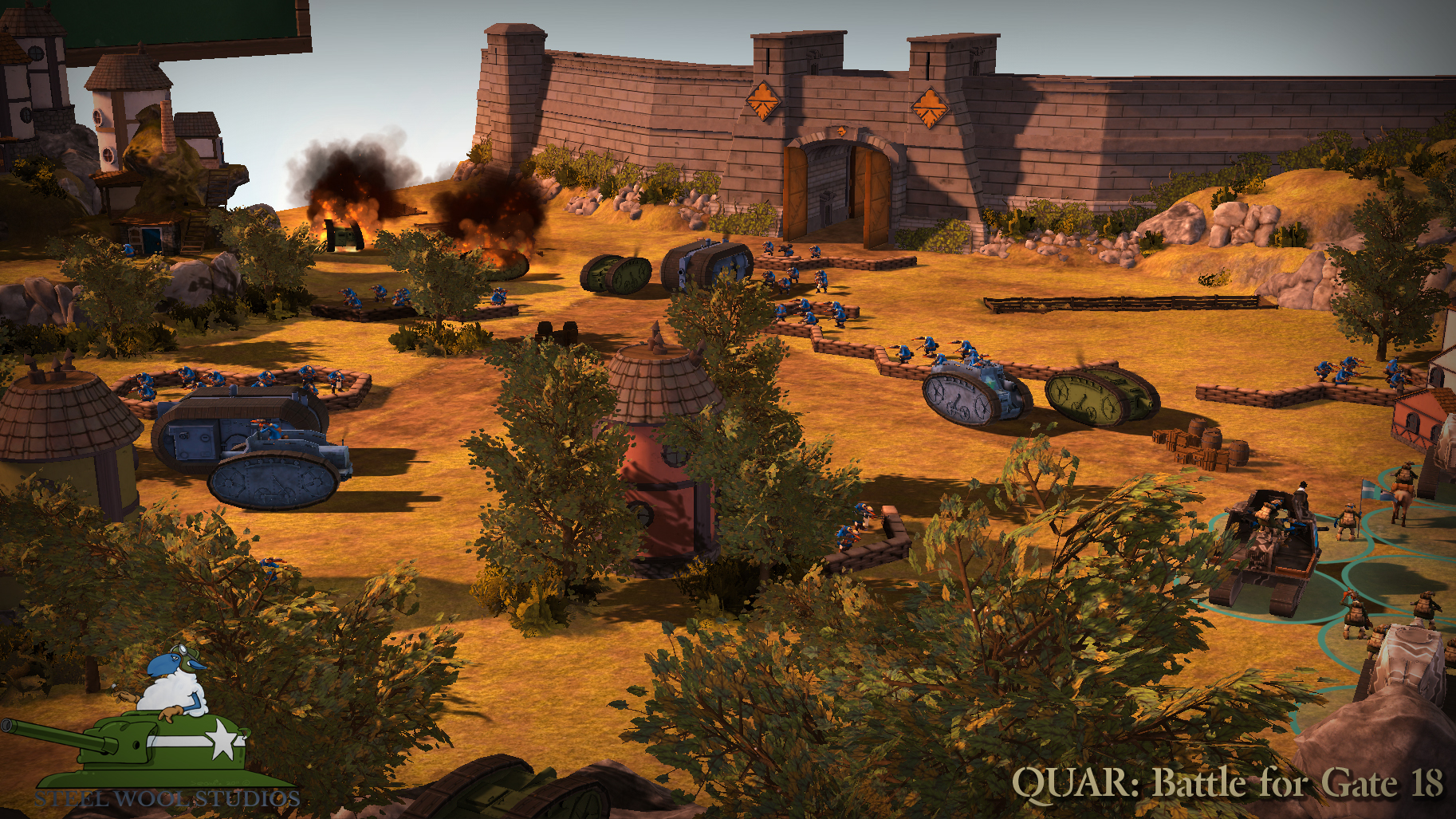 Quar: Battle for Gate 18 screenshot