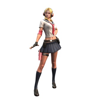 скриншот Blonde School Uniform Costume (Female) 0