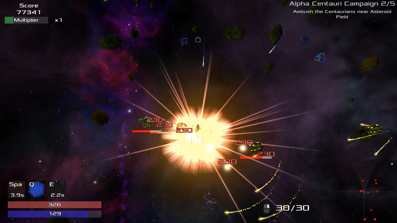 StarBlast, Steam