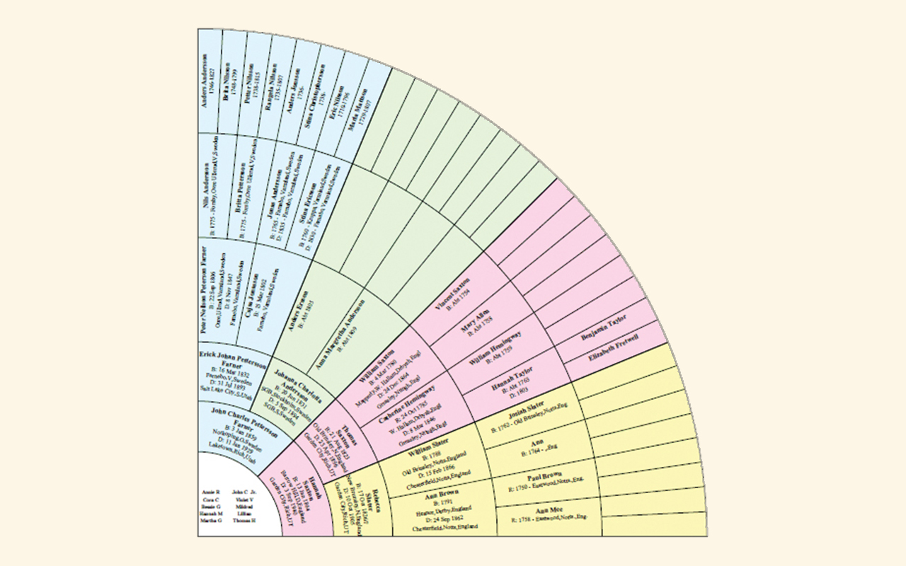 Family Tree Heritage Platinum 9 - Mac screenshot