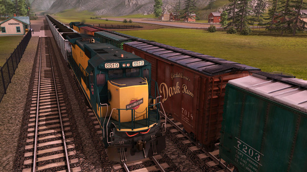 скриншот Trainz Driver DLC: C&NW; GE C40-8 3