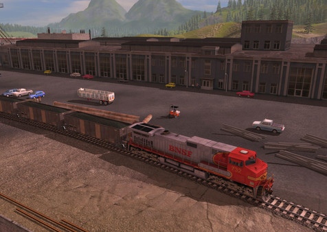 скриншот Trainz Driver DLC: BNSF GE Dash-9 44CW Warbonnet 2