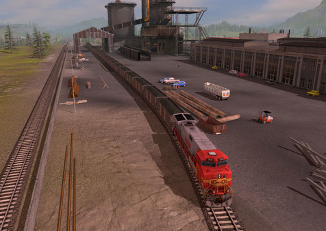 скриншот Trainz Driver DLC: BNSF GE Dash-9 44CW Warbonnet 3