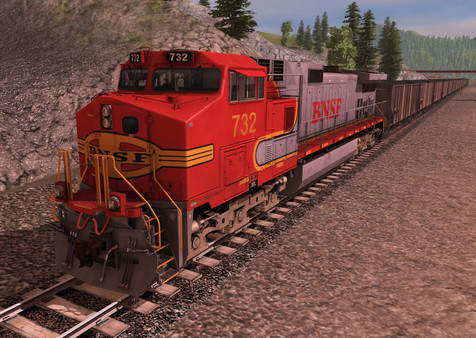 скриншот Trainz Driver DLC: BNSF GE Dash-9 44CW Warbonnet 4
