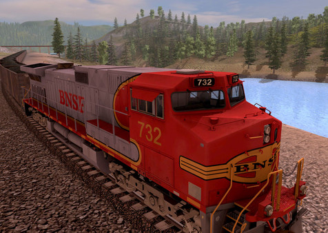 скриншот Trainz Driver DLC: BNSF GE Dash-9 44CW Warbonnet 0