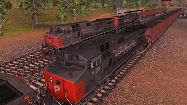 скриншот Trainz Driver DLC: Southern Pacific GE CW44-9 4