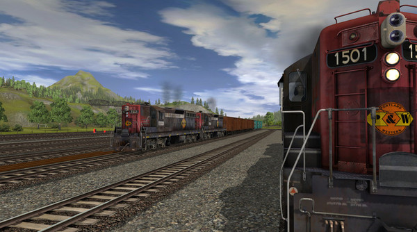 скриншот Trainz Driver DLC: Willamette & Pacific SD7 3