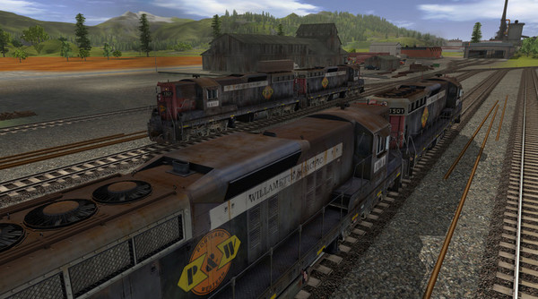скриншот Trainz Driver DLC: Willamette & Pacific SD7 5