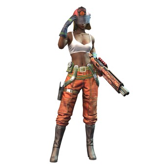 скриншот Firefighter Orange (Female) 0