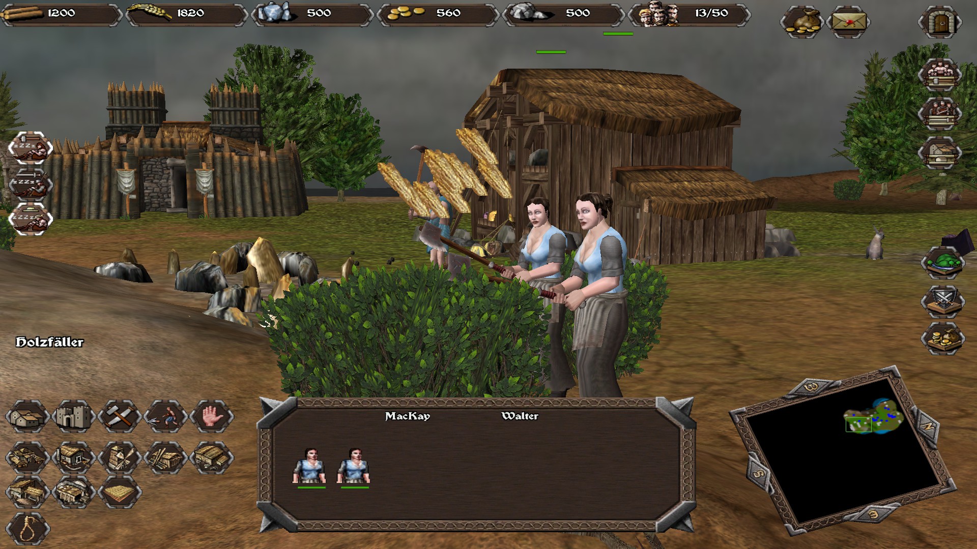 Highland Warriors screenshot