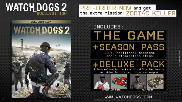 Αποτέλεσμα εικόνας για Watch Dogs 2 Gold Edition