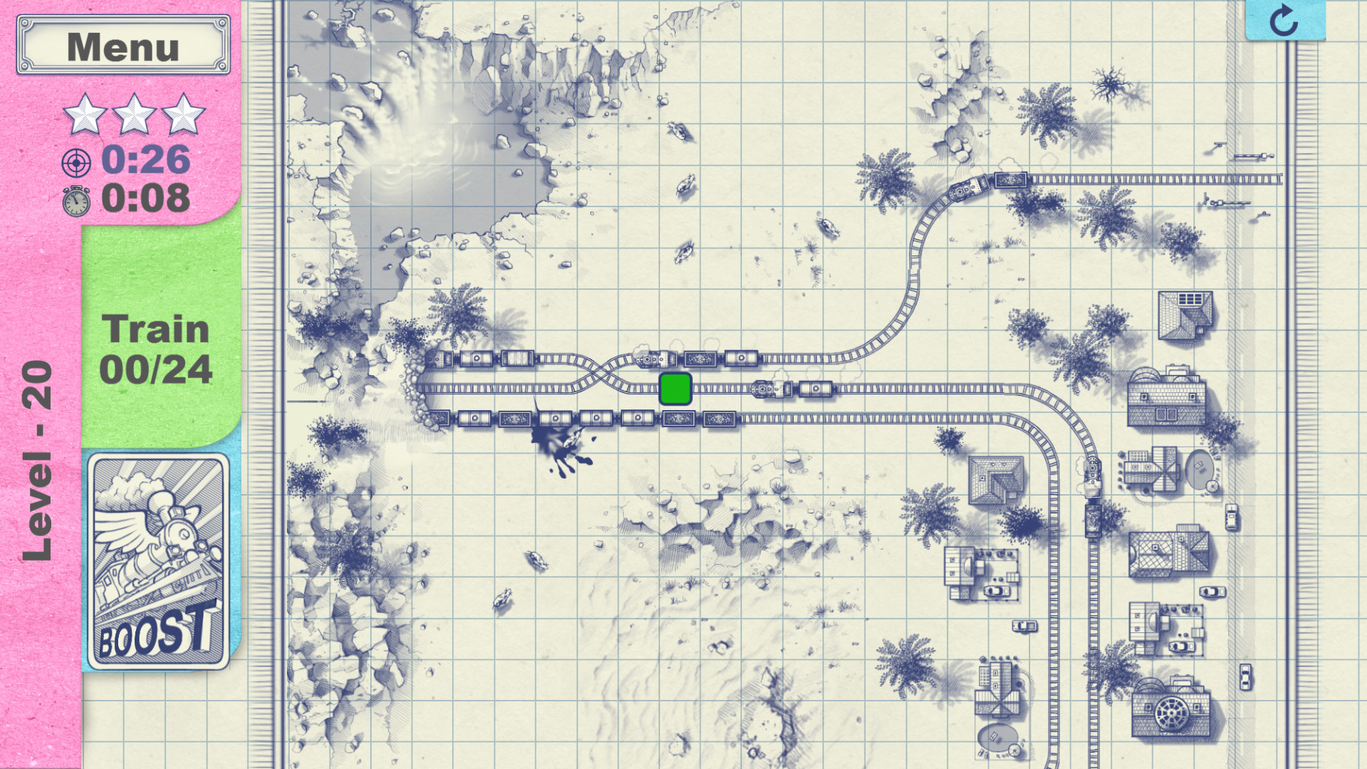 Paper Train Traffic screenshot