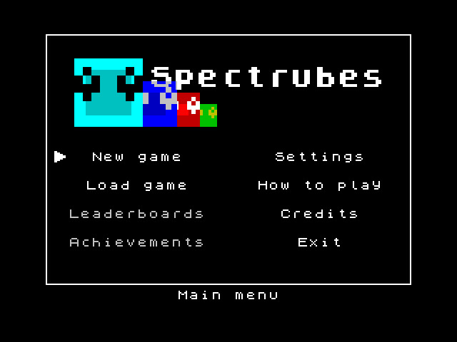 Spectrubes screenshot