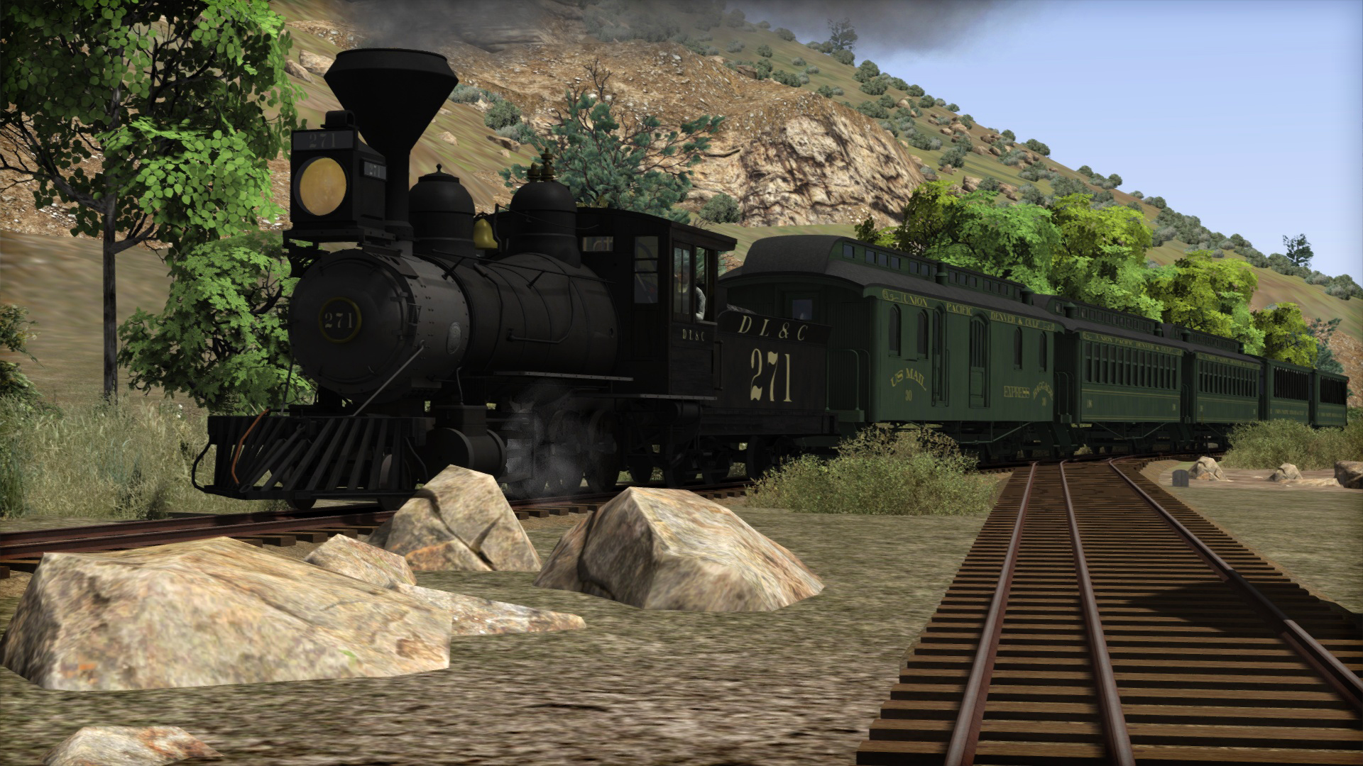 Train Simulator: Clear Creek Old Timer Rolling Stock Pack Add-On screenshot