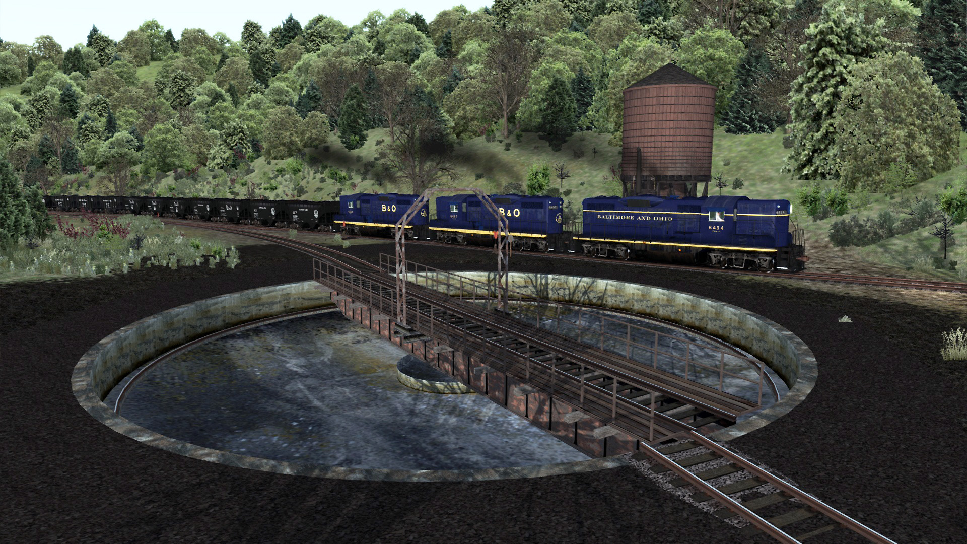 Train Simulator: B&O Kingwood Branch: Tunnelton - Kingwood Route Add-On screenshot