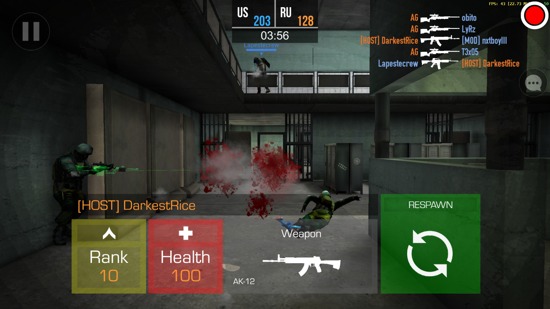 bullet force multiplayer controls