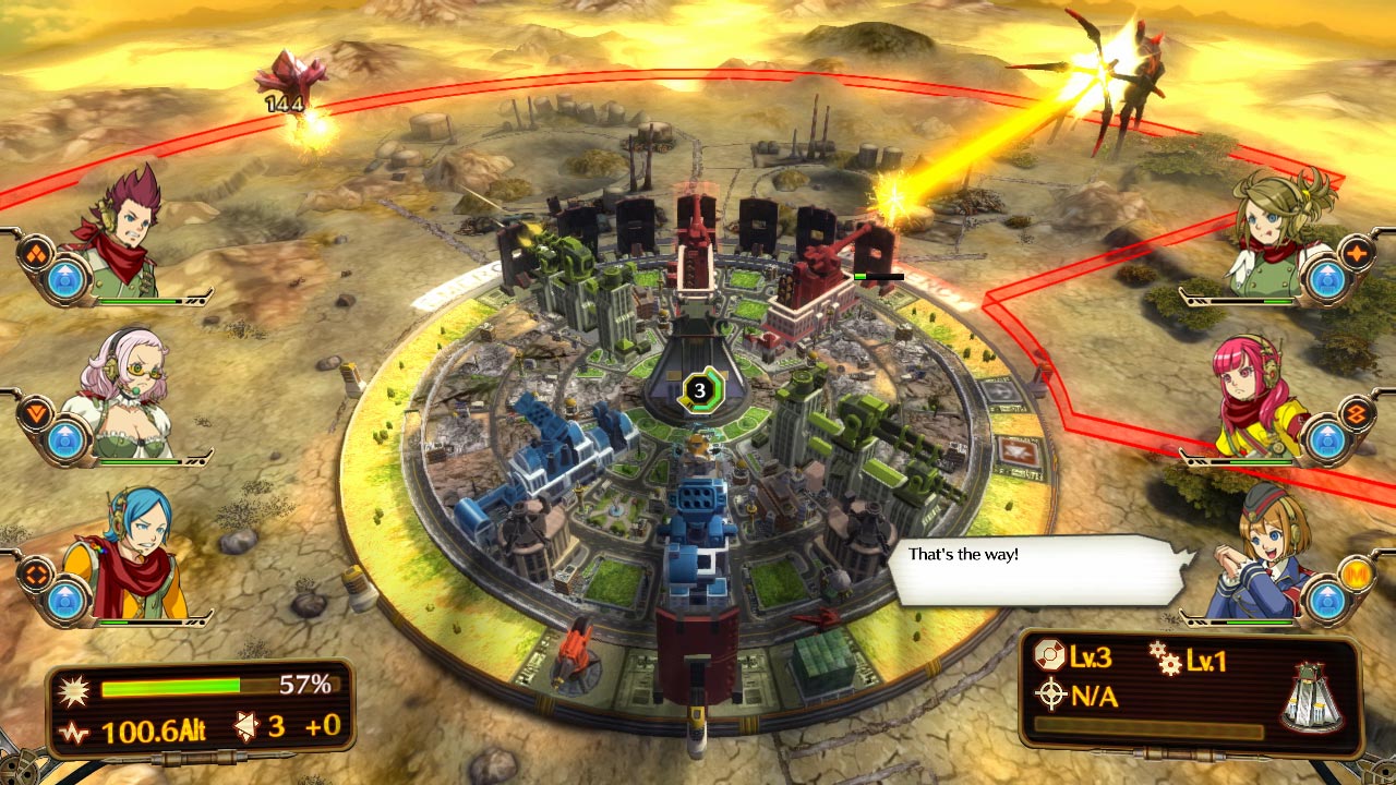 Aegis of Earth: Protonovus Assault screenshot
