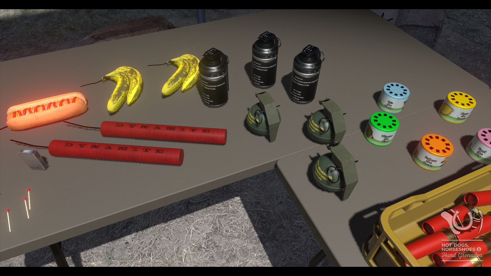 Hot Dogs, Horseshoes & Hand Grenades screenshot