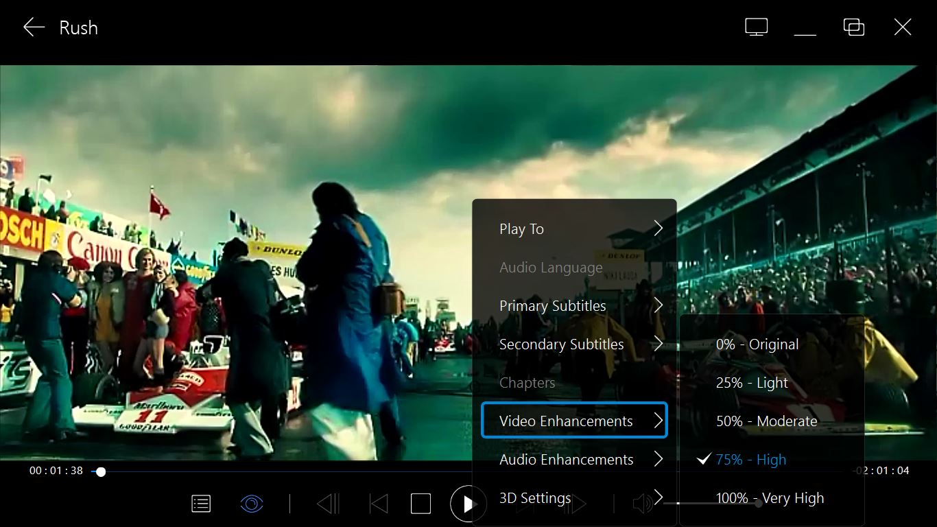 CyberLink PowerDVD 16 Ultra screenshot