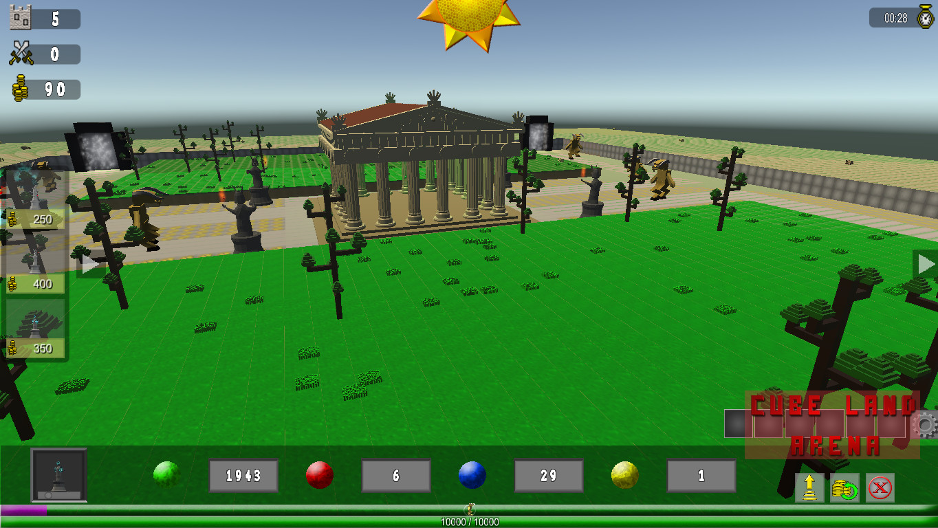 Cube Land Arena screenshot
