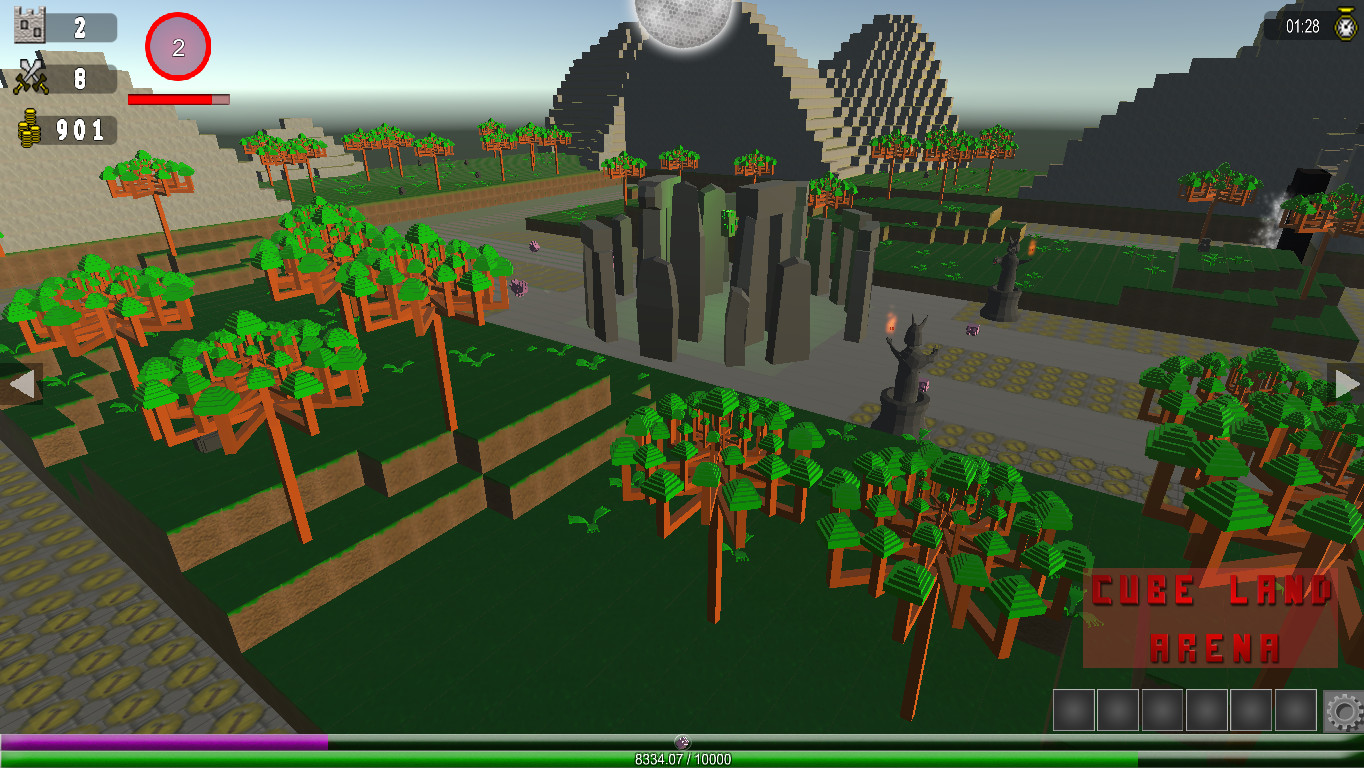 Cube Land Arena screenshot