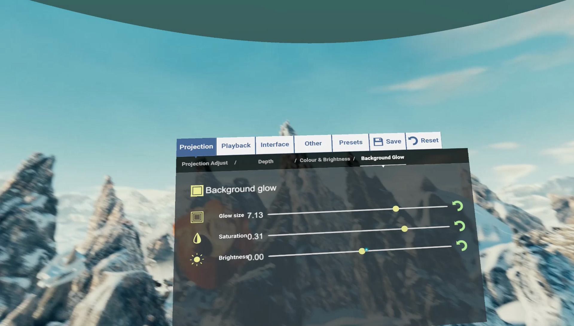 Whirligig VR Media Player screenshot