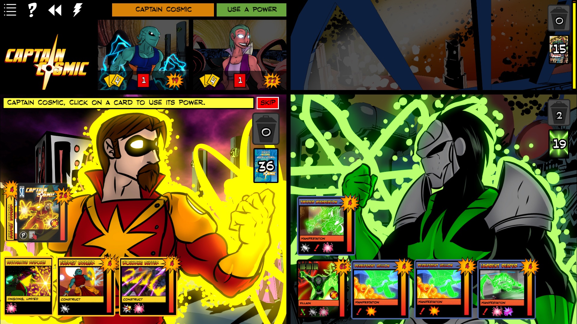 Sentinels of the Multiverse - Wrath of the Cosmos screenshot
